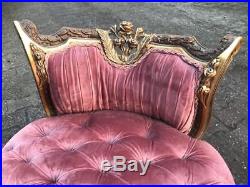 Special Handmade Louis XV Sofa/love Seat/settee