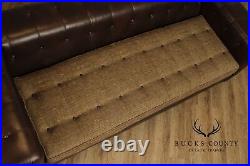 Stickley Chesterfield Style'Chicago' Leather Sofa