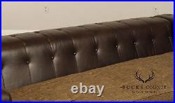 Stickley Chesterfield Style'Chicago' Leather Sofa