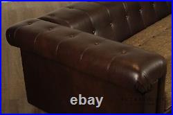 Stickley Chesterfield Style'Chicago' Leather Sofa