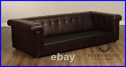 Stickley Chesterfield Style'Chicago' Leather Sofa