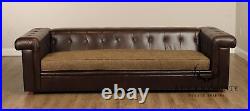 Stickley Chesterfield Style'Chicago' Leather Sofa