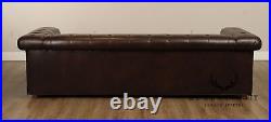 Stickley Chesterfield Style'Chicago' Leather Sofa