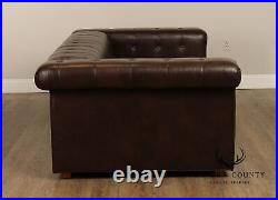 Stickley Chesterfield Style'Chicago' Leather Sofa