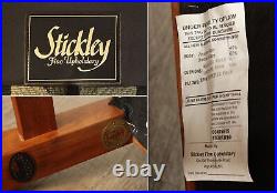 Stickley Craftsman Style Custom Upholstered Cherry Sofa