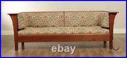 Stickley Mission Collection Cherry Praire Settle Sofa