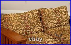 Stickley Mission Collection Oak Orchard Street Sofa Settee