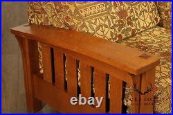 Stickley Mission Collection Oak Orchard Street Sofa Settee