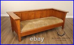 Stickley Mission Collection Oak Prairie Settle