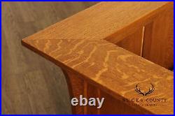 Stickley Mission Collection Oak Prairie Settle