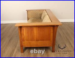 Stickley Mission Collection Oak Prairie Settle