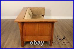 Stickley Mission Collection Oak Prairie Settle