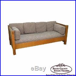 Stickley Mission Oak Collection Settle Sofa