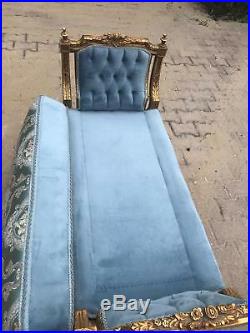 Stunning French Louis XVI Banquette/ Marquis