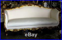 Stunning Gilded Italian Louis XV Settee Daybed Sofa Canapé