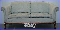 Stunning Rrp £18,000 Brights Of Nettlebed Three Piece Sofa & Armchair Suite