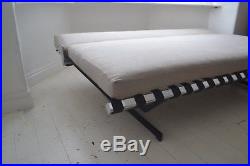 Stunning Vintage Robin Cruikshank Convertable Sofa Bed Settee