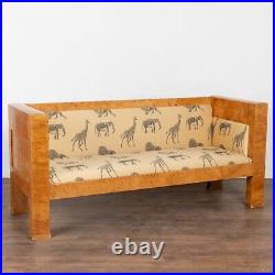 Swedish Birch Biedermeier Sofa Bench, circa 1880-1900