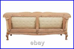 Swedish Late 19th Century Century Carved Birch Sofa