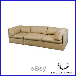 Thayer Coggin Mid Century Modern Style 3 Piece Sectional Sofa
