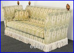Traditional Custom Baker Henredon Style Knole Sofa Couch Daybed, 1980s