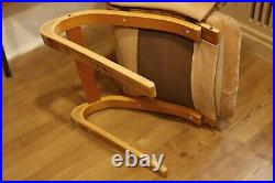 True Vintage Rybo Rykken Kengu Lounge Chair 70er Leather Elsa Solheim