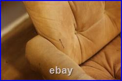 True Vintage Rybo Rykken Kengu Lounge Chair 70er Leder Elsa Solheim Loungechair