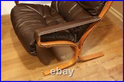 True Vintage Westnofa Ingmar Relling Siesta Lounge Chair 70er Leather