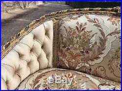 Unique handmade sofa/settee/couch in French Louis XVI style