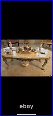 Victorian Gothic Living Room 8 Pc set Roses Freight Ship Not Free, Offers