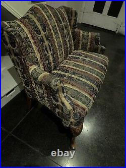 Victorian Loveseat Excellent Condition, Compact, Elegant, Accent Chair Couch