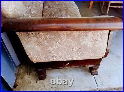 Victorian Sofa Original Upholstery As Is Condition