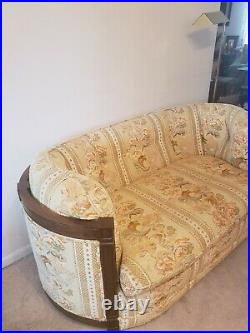 Vintage 1960's Love Seat By Jackson Chair Co