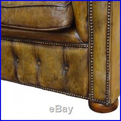 Vintage Antique Chesterfield Sofa Couch