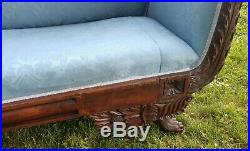 Vintage Antique Couch Sofa Duncan Phyfe Grateful Dead Hickory Tannery Ellsworth