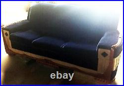 Vintage Art Deco Furniture Sofa and Chairs 1930s 1940s Bogart Movies Style