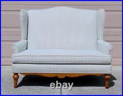 Vintage Broyhill Farmhouse Cottage Chic Settee Love Seat Couch