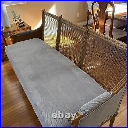 Vintage Cane Back Couch