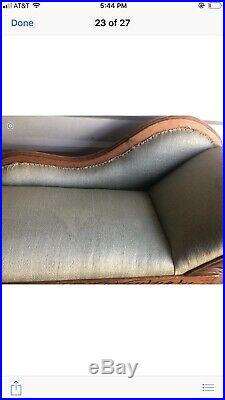 Vintage Child Size Antique Victorian Fainting Couch-Chaise Lounge Chair