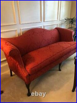 Vintage Classic Camelback sofa