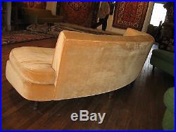 Vintage Curved Mid Century Modern Sectional Sofa Harvey Probber