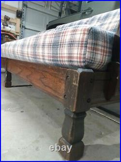 Vintage Daybed/Couch 1970s Howard Manufacturing. Americana. Red white and blue