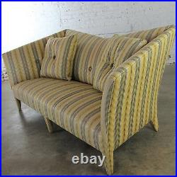 Vintage Donghia Yellow Stripe Spirit Sofa by John Hutton