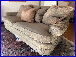 Vintage EJ Victor Carol Hicks Bolton Sofa Couch- Sage Green