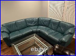 Vintage Leather 6 Seater Sectional