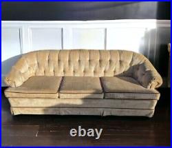 Vintage MCM Hollywood Regency Style Sofa By Madden Of Indianapolis