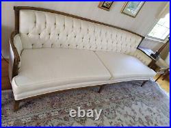 Vintage Mid Century Hollywood Regency 93 Sofa