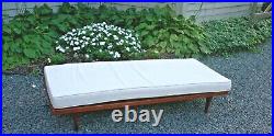 Vintage Mid Century Modern Danish Denmark TEAK rosewood SOFA Daybed Settee Bed