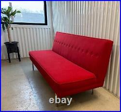 Vintage Mid Century Modern Knoll Style 6ft Sofa