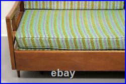 Vintage Mid Century Modern MCM Trundle Sleeper Sofa